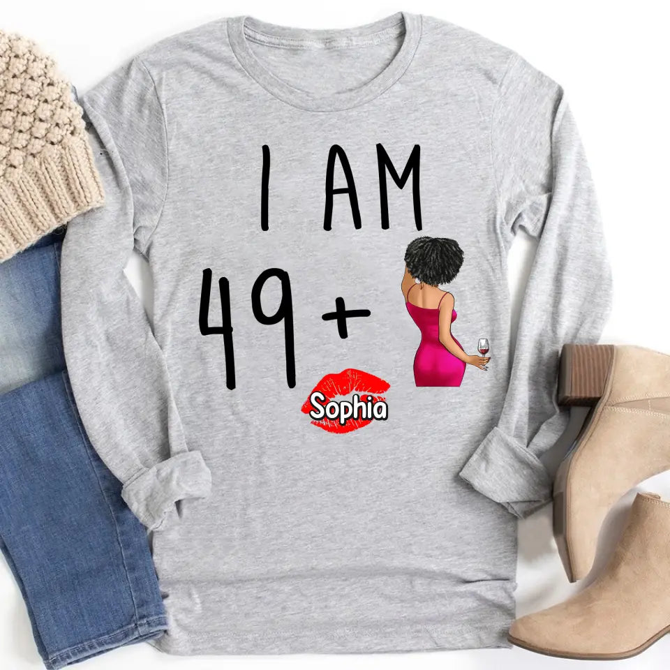 Personalised 50th Birthday Gifts, 50 And Fabulous Shirt, 50th Birthday Shirt Ideas, Gift Ideas 50th Birthday Woman