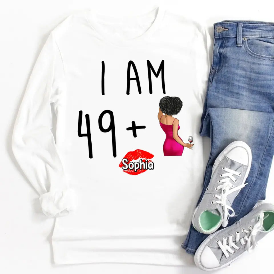 Personalised 50th Birthday Gifts, 50 And Fabulous Shirt, 50th Birthday Shirt Ideas, Gift Ideas 50th Birthday Woman