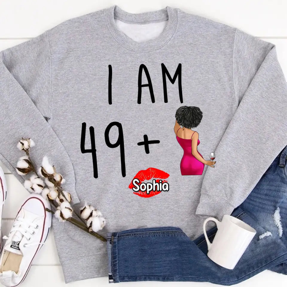 Personalised 50th Birthday Gifts, 50 And Fabulous Shirt, 50th Birthday Shirt Ideas, Gift Ideas 50th Birthday Woman