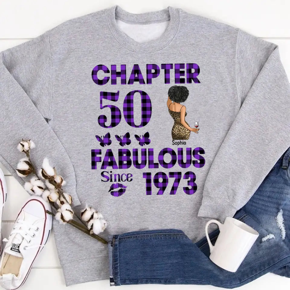 Personalised 50th Birthday Gifts, 50 And Fabulous Shirt, 50th Birthday Shirt Ideas, Gift Ideas 50th Birthday Woman