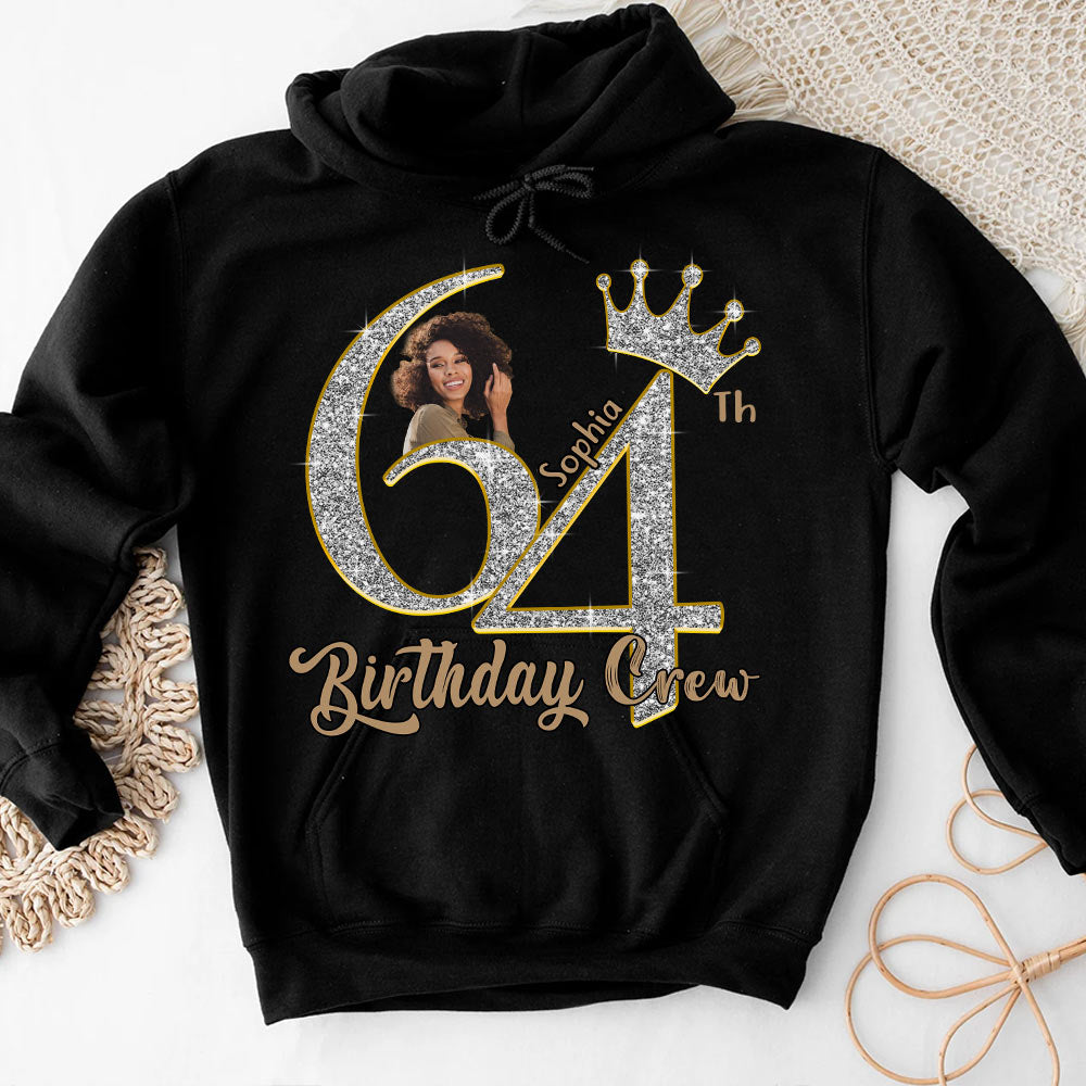 64th Birthday Shirts, Custom Photo Birthday Shirts, Turning 64 Shirt, Gifts For Women Turning 64, 64 And Fabulous Shirt, 64th Birthday Shirts For Her - YPT-HCT