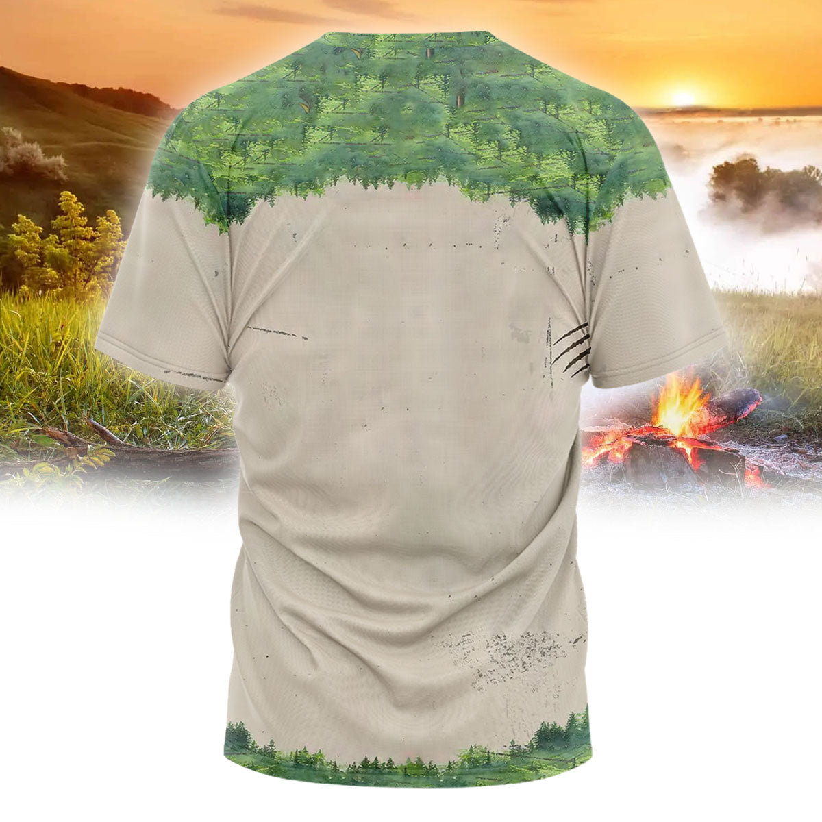 I Hate People Camping T Shirt, Custom Camping T Shirt, Campers Gift, Camping Lover Unisex Cotton T Shirt