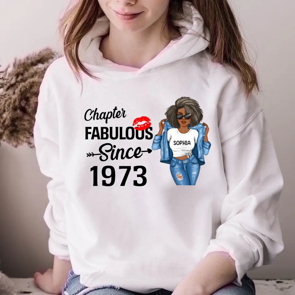 50th Birthday Shirts, Custom Birthday Shirts, Turning 50 Shirt, Gifts For Women Turning 50, 50 And Fabulous Shirt, 1973 Shirt, 50th Birthday Shirts For Her My Birthday Month, Yep The Whole Month