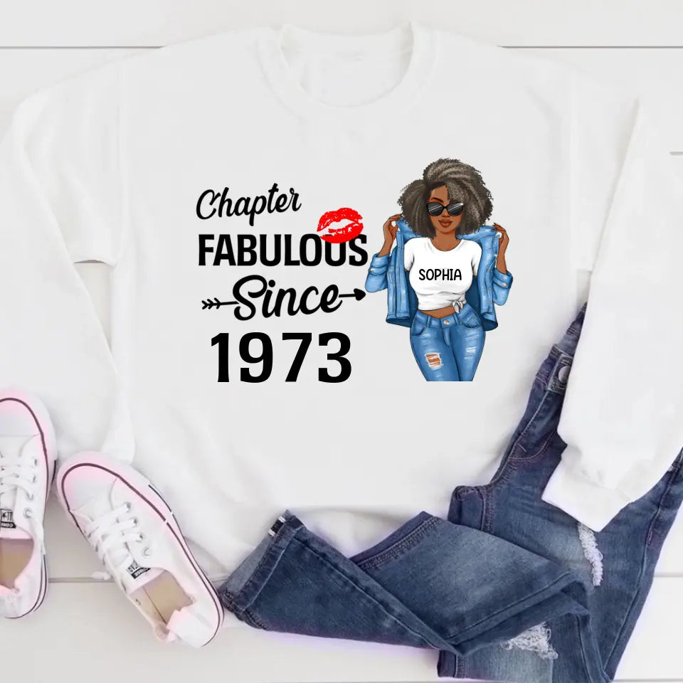 50th Birthday Shirts, Custom Birthday Shirts, Turning 50 Shirt, Gifts For Women Turning 50, 50 And Fabulous Shirt, 1973 Shirt, 50th Birthday Shirts For Her My Birthday Month, Yep The Whole Month