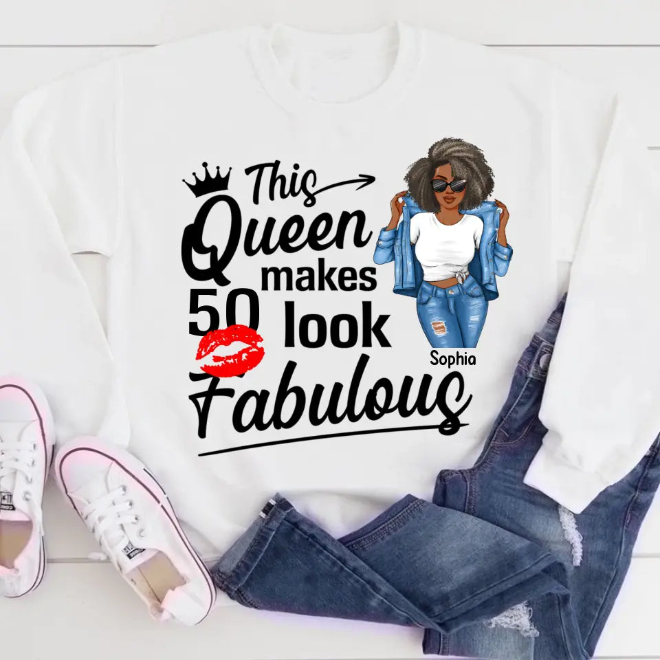 50th Birthday Shirts, Custom Birthday Shirts, Turning 50 Shirt, Gifts For Women Turning 50, 50 And Fabulous Shirt, 1973 Shirt, 50th Birthday Shirts For Her My Birthday Month, Yep The Whole Month