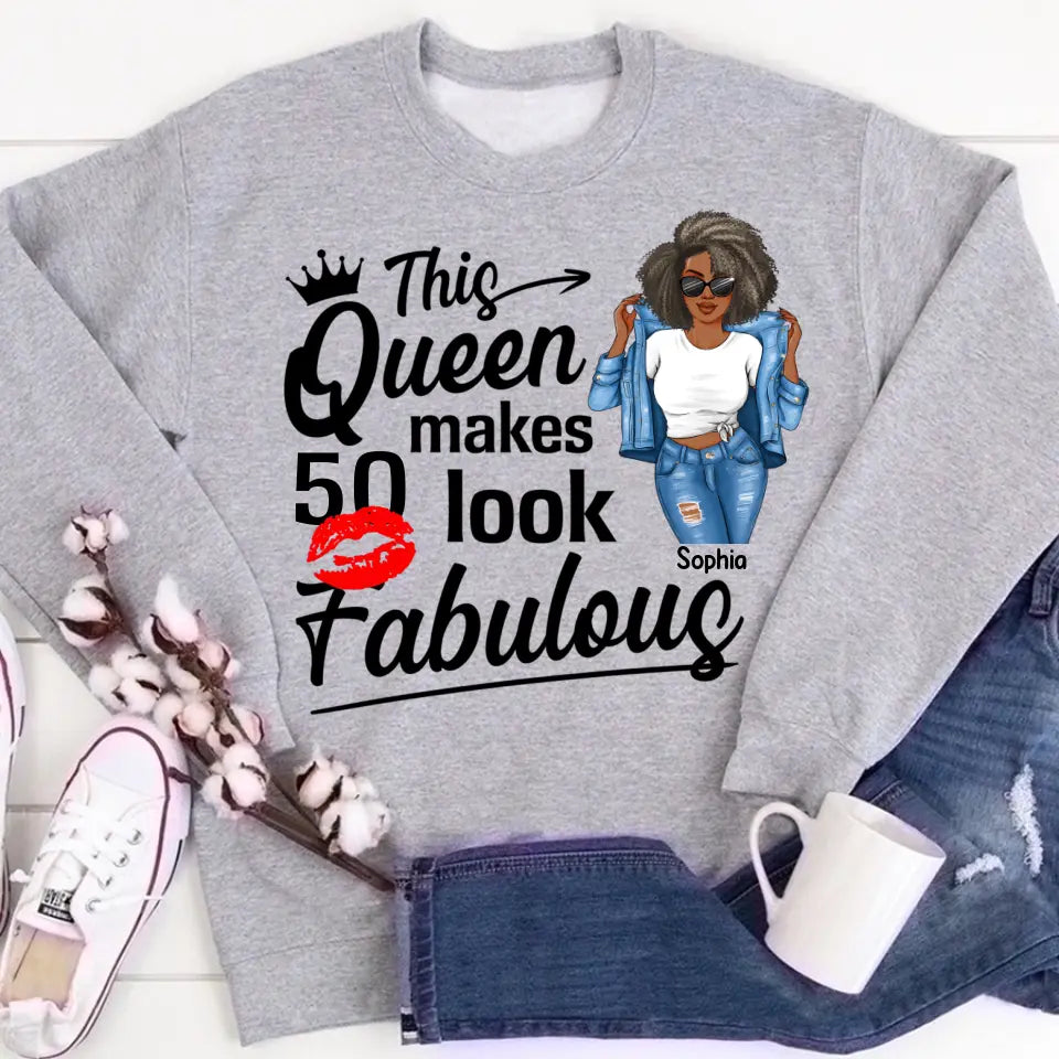 50th Birthday Shirts, Custom Birthday Shirts, Turning 50 Shirt, Gifts For Women Turning 50, 50 And Fabulous Shirt, 1973 Shirt, 50th Birthday Shirts For Her My Birthday Month, Yep The Whole Month