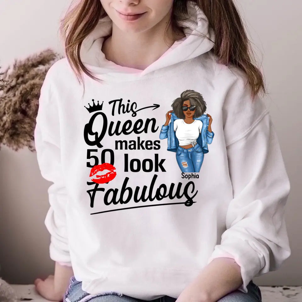 50th Birthday Shirts, Custom Birthday Shirts, Turning 50 Shirt, Gifts For Women Turning 50, 50 And Fabulous Shirt, 1973 Shirt, 50th Birthday Shirts For Her My Birthday Month, Yep The Whole Month