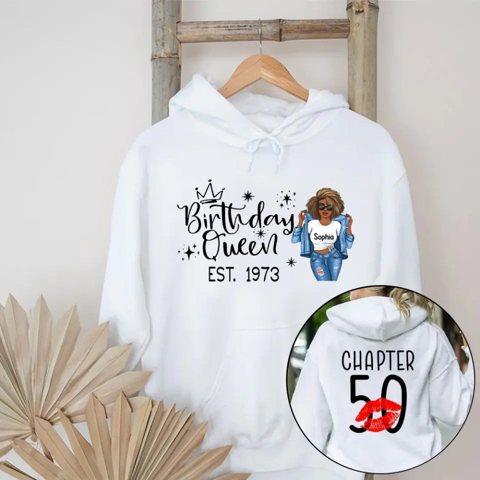 50th Birthday Shirts, Custom Birthday Shirts, Turning 50 Shirt, Gifts For Women Turning 50, 50 And Fabulous Shirt, 1973 Shirt, 50th Birthday Shirts For Her My Birthday Month, Yep The Whole Month