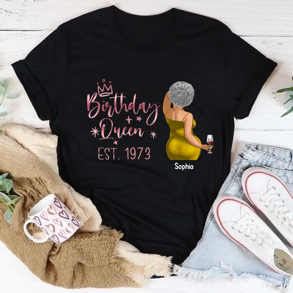 50th Birthday Shirts, Custom Birthday Shirts, Turning 50 Shirt, Gifts For Women Turning 50, 50 And Fabulous Shirt, 1973 Shirt, 50th Birthday Shirts For Her
