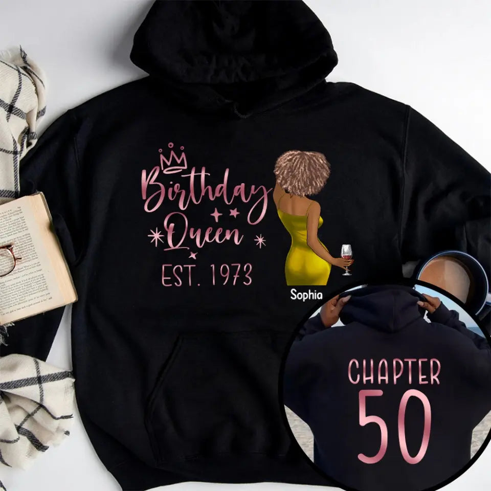 50th Birthday Shirts, Custom Birthday Shirts, Turning 50 Shirt, Gifts For Women Turning 50, 50 And Fabulous Shirt, 1973 Shirt, 50th Birthday Shirts For Her