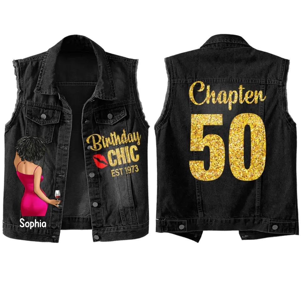 Denimvest - Personalised 50th Birthday Gifts, Gift Ideas 50th Birthday Woman