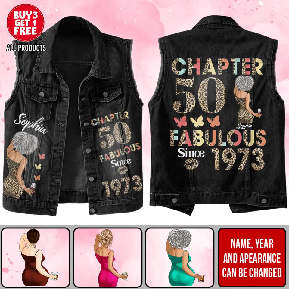 Denimvest - Personalised 50th Birthday Gifts, Gift Ideas 50th Birthday Woman