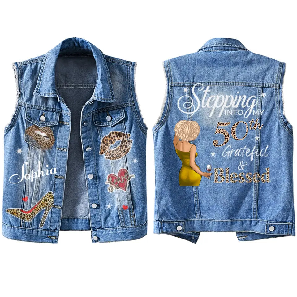 Denimvest - Personalised 50th Birthday Gifts, Gift Ideas 50th Birthday Woman