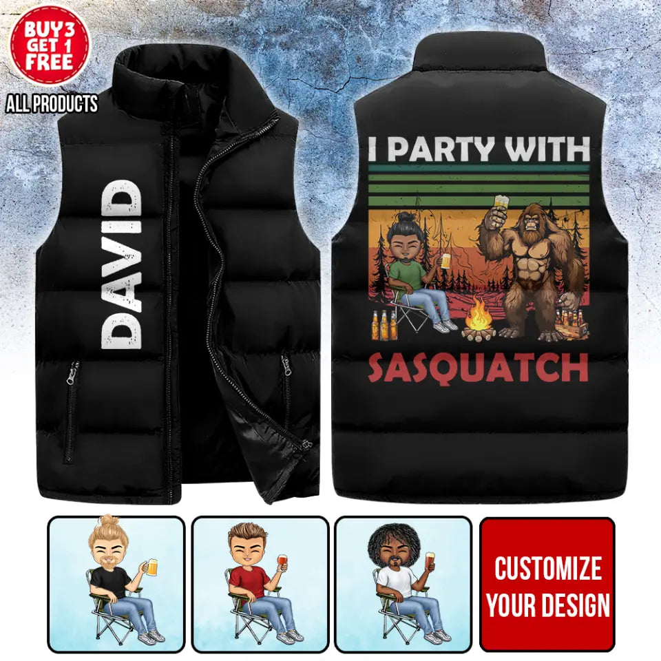 Puffer Vest -Personalized Gift Ideas For Camping Lover, Camp Gift