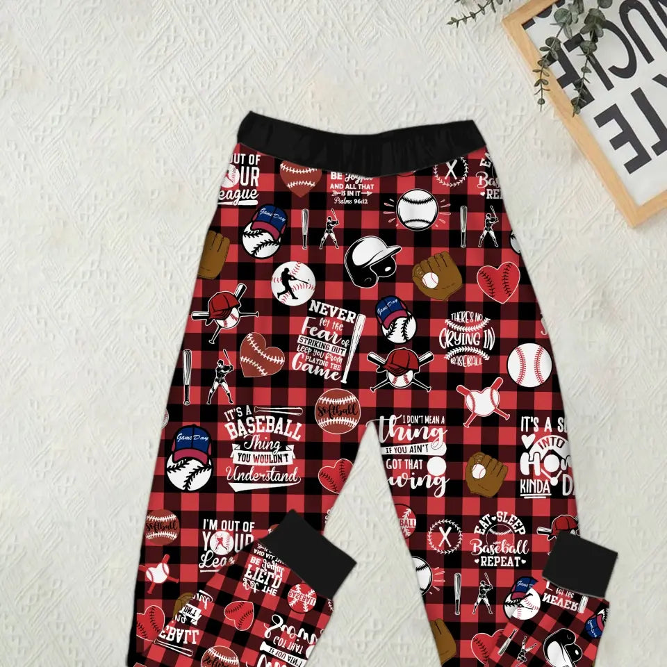 Premium Pajamas Set - Personalized Gift Ideas For Baseball