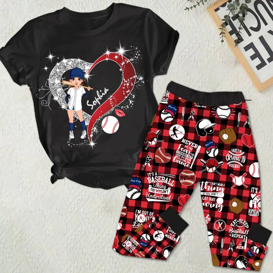 Premium Pajamas Set - Personalized Gift Ideas For Baseball