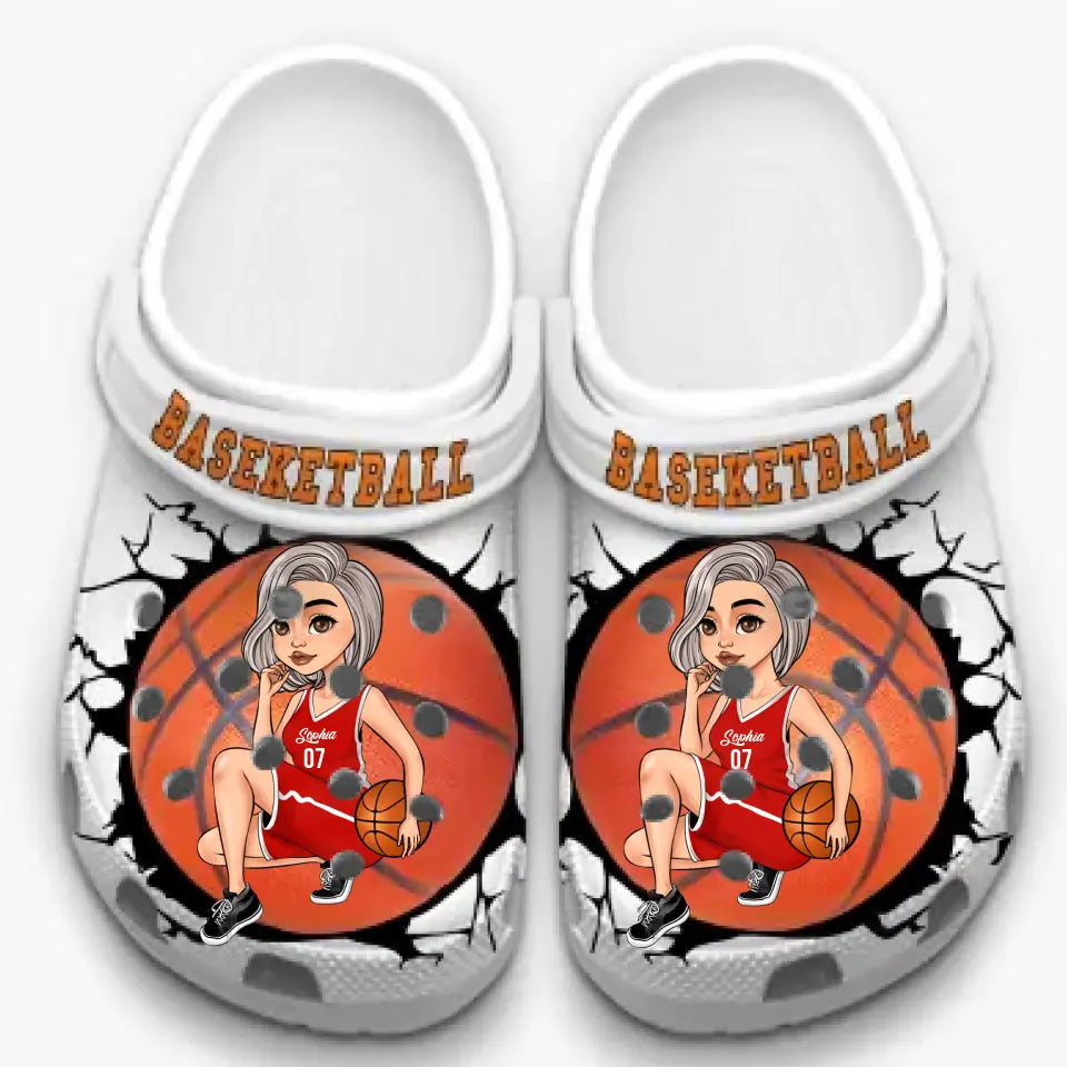 Personalized Clogs - Perfect Gift For Basketball Lovers