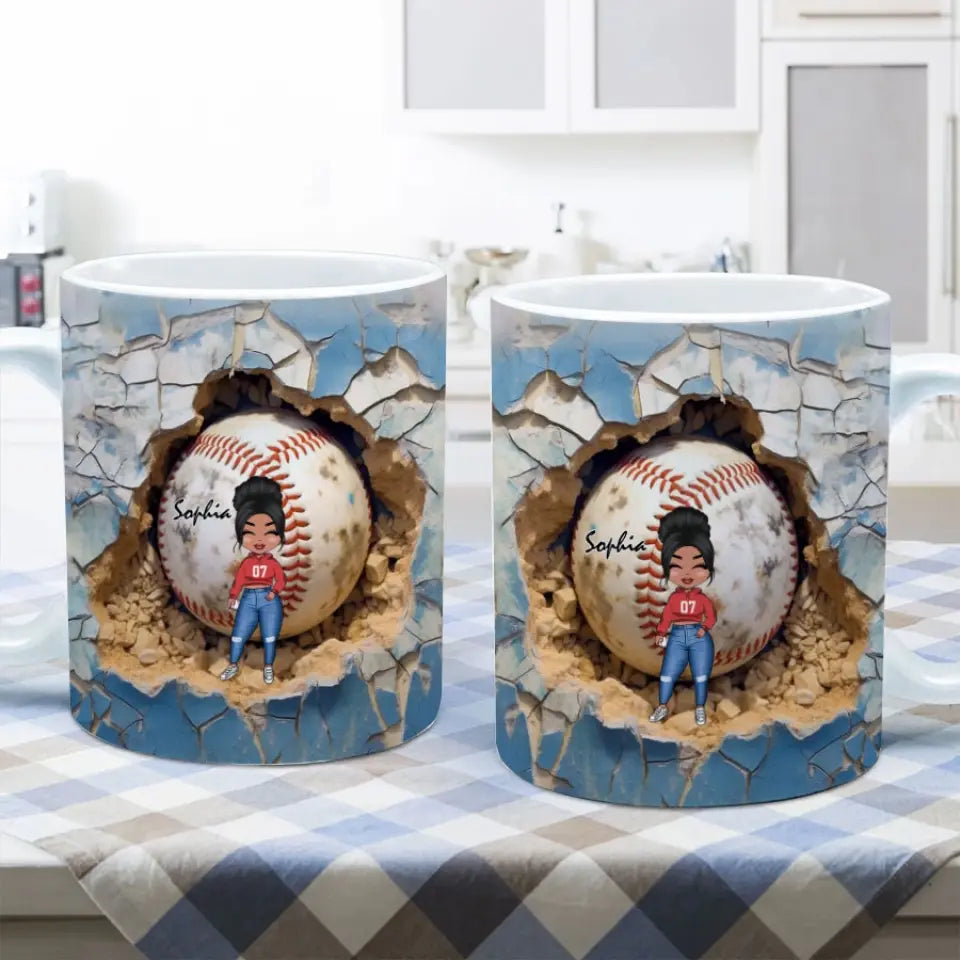 Personalized Mug For Baseball Lovers