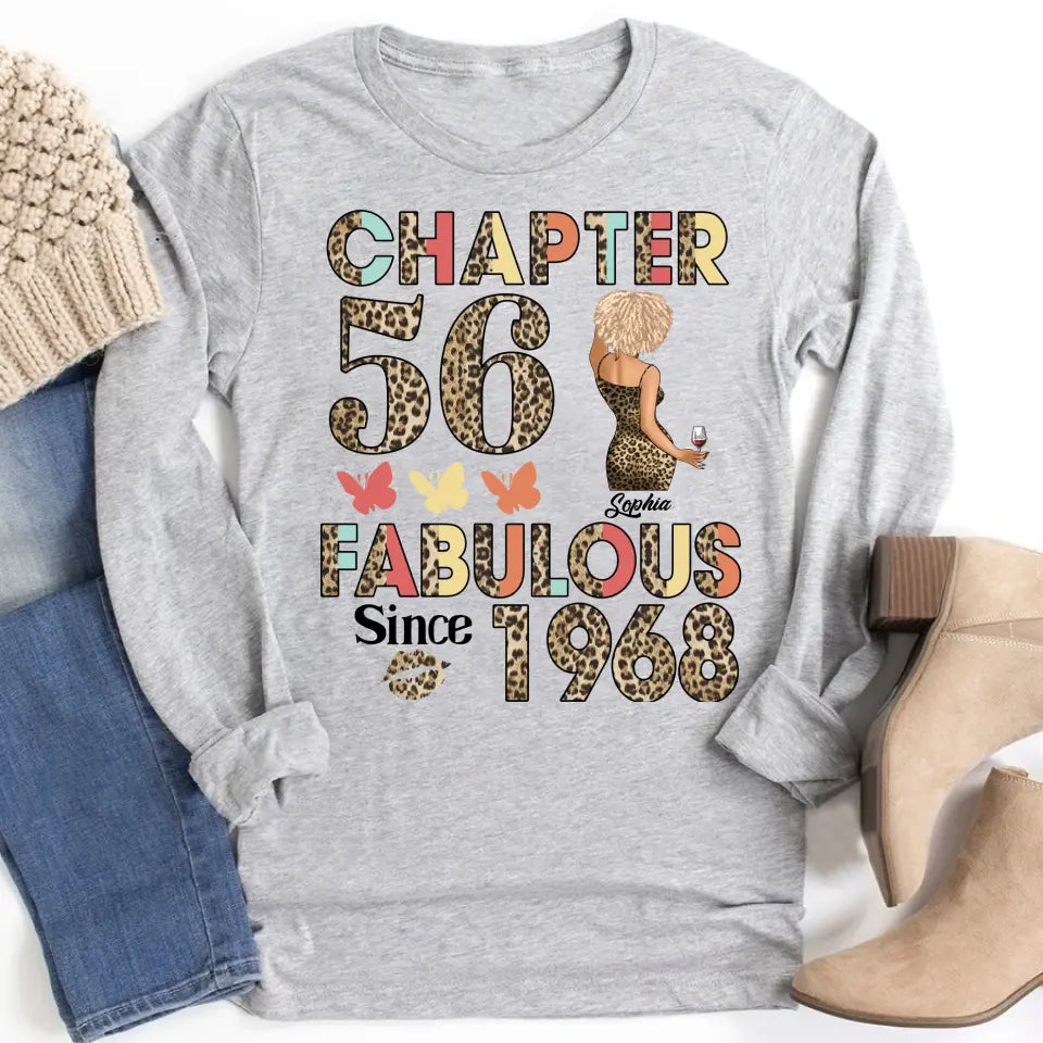 56th birthday shirts for her, Personalised 56th birthday gifts, 1968 t shirt, 56 and fabulous shirt, 56 birthday shirt ideas, gift ideas 56 birthday woman