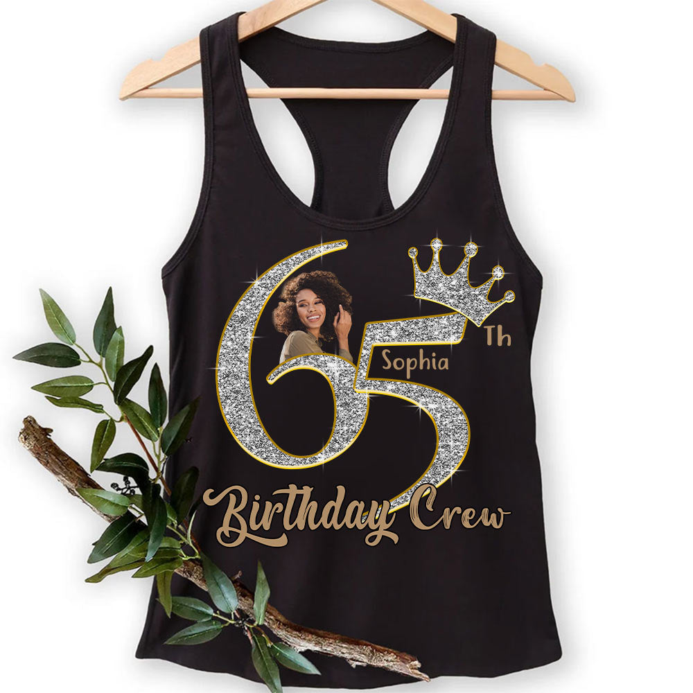 65th Birthday Shirts, Custom Photo Birthday Shirts, Turning 65 Shirt, Gifts For Women Turning 65, 65 And Fabulous Shirt, 65th Birthday Shirts For Her - YPT-HCT
