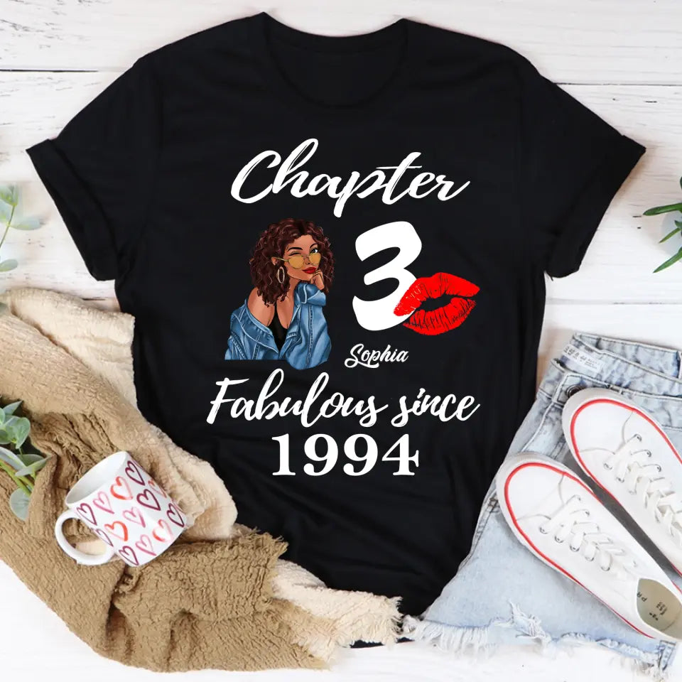 30th Birthday Shirts For Her, Personalised 30th Birthday Gifts, 1994 T Shirt, 30 And Fabulous Shirt, 30th Birthday Shirt Ideas, Gift Ideas 30th Birthday Woman