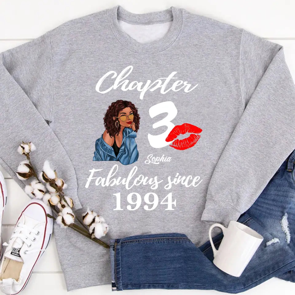 30th Birthday Shirts For Her, Personalised 30th Birthday Gifts, 1994 T Shirt, 30 And Fabulous Shirt, 30th Birthday Shirt Ideas, Gift Ideas 30th Birthday Woman