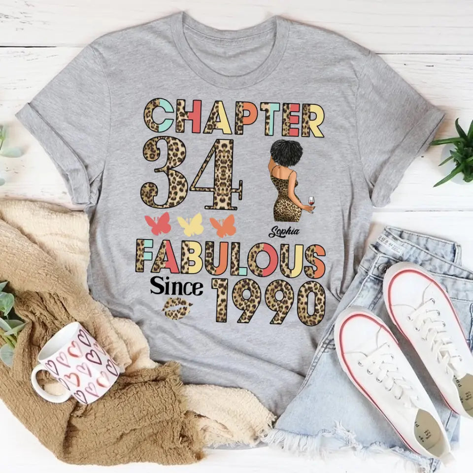 34th birthday shirts for her, Personalised 34th birthday gifts, 1990 t shirt, 34 and fabulous shirt, 34th birthday shirt ideas, gift ideas 34th birthday woman