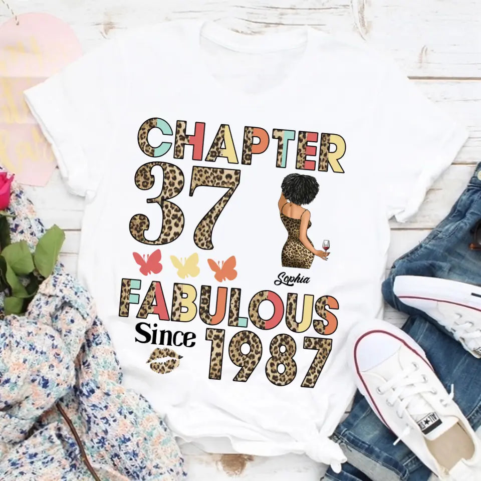 37th birthday shirts for her, Personalised 37th birthday gifts, 1987 t shirt, 37 and fabulous shirt, 37th birthday shirt ideas, gift ideas 37th birthday woman