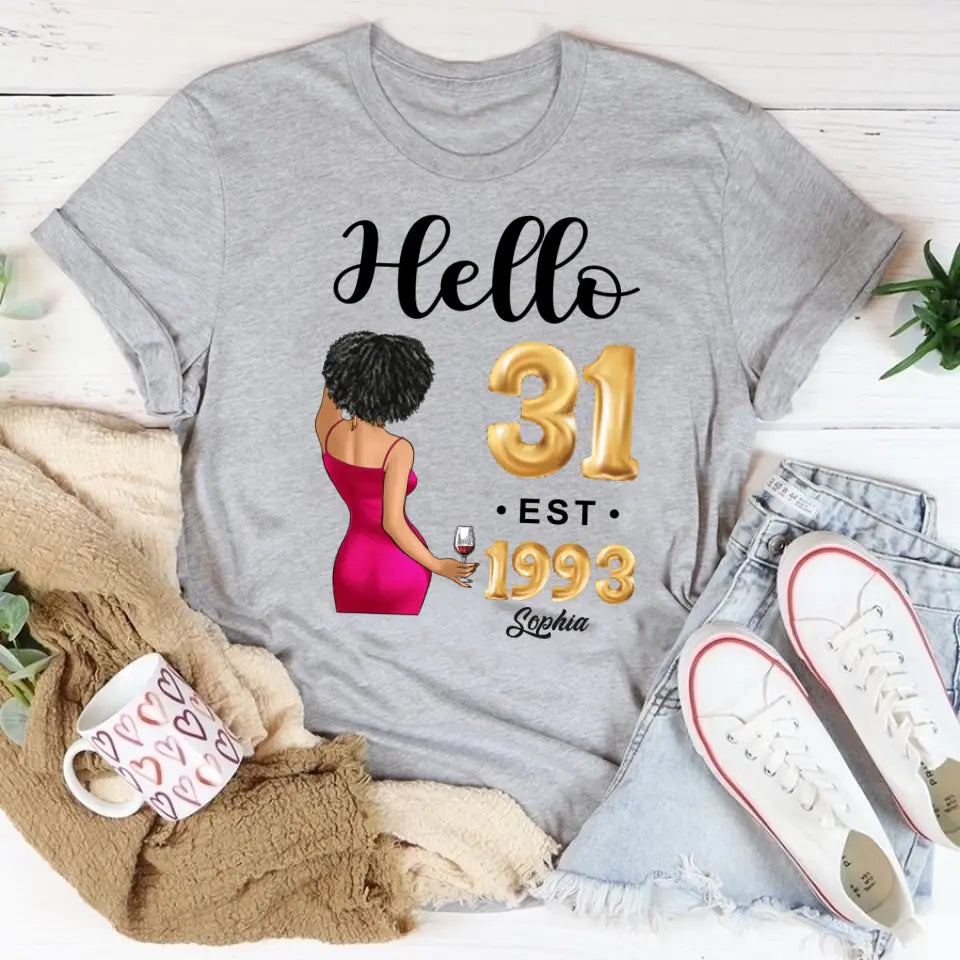 31st birthday shirts for her, Personalised 31st birthday gifts, 1993 t shirt, 31 and fabulous shirt, 31st birthday shirt ideas, gift ideas 31st birthday woman