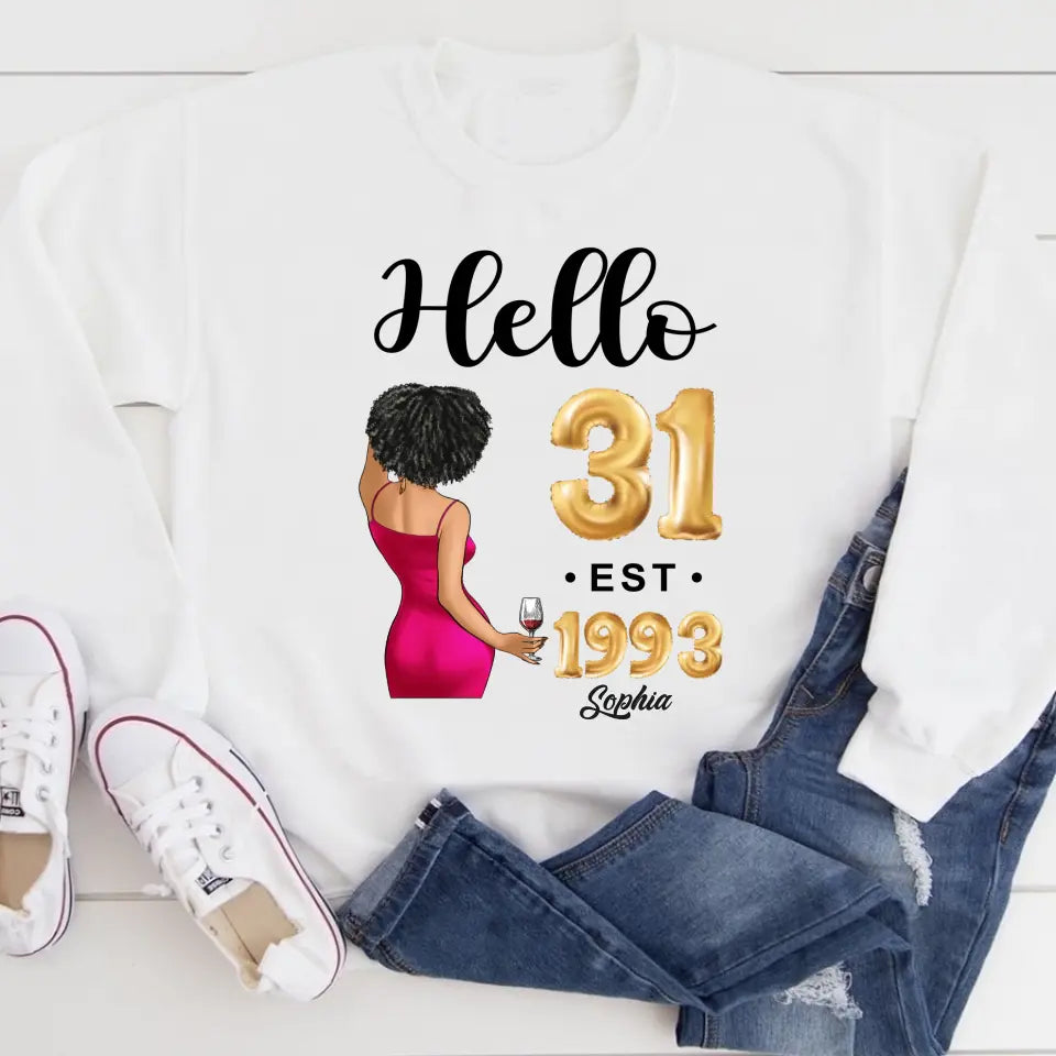 31st birthday shirts for her, Personalised 31st birthday gifts, 1993 t shirt, 31 and fabulous shirt, 31st birthday shirt ideas, gift ideas 31st birthday woman