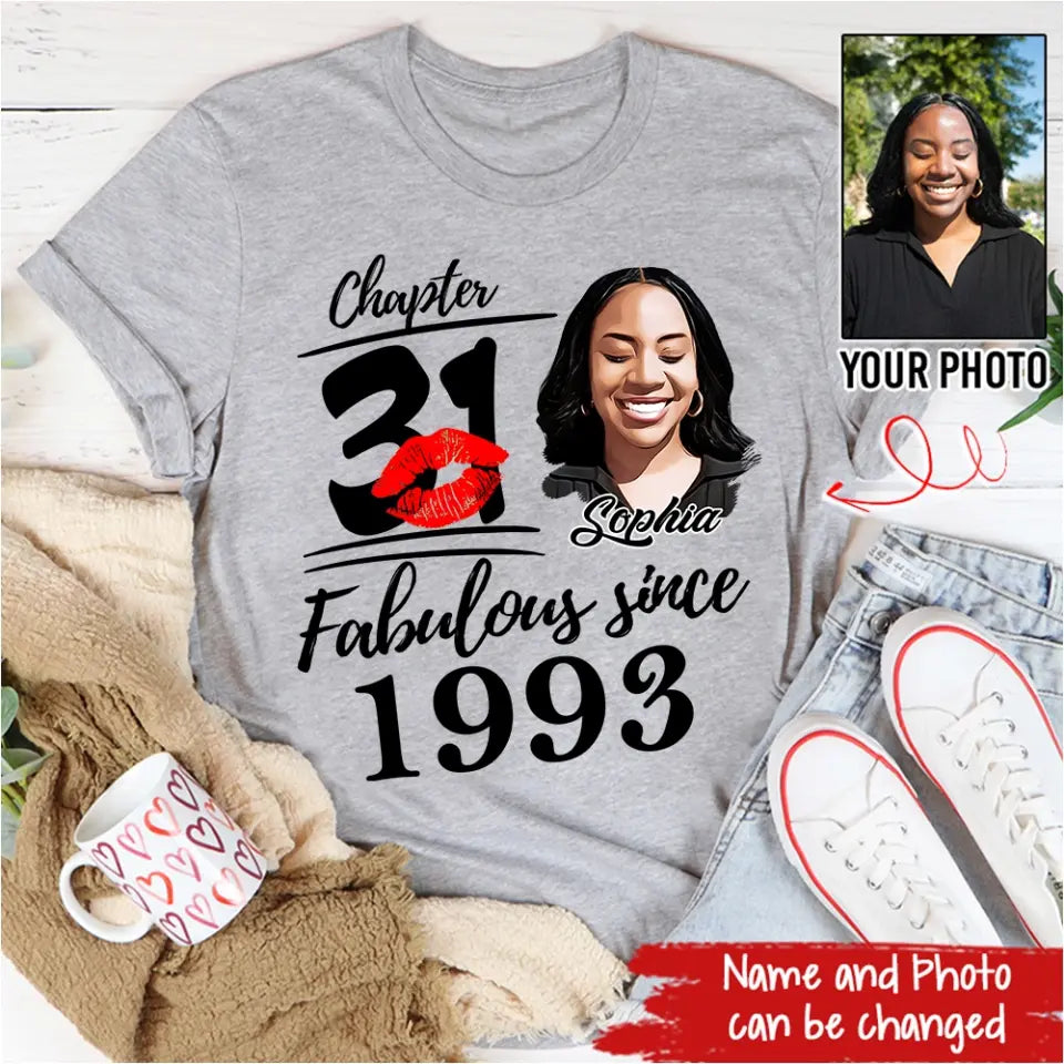 31st Birthday Shirts, Custom Birthday Shirts, Turning 31 Shirt, Gifts For Women Turning 31, 31 And Fabulous Shirt, 1993 Shirt, 31st Birthday Shirts For Her