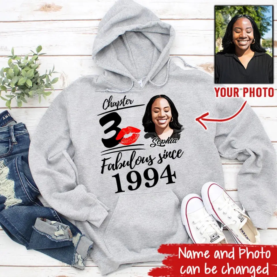 30th Birthday Shirts, Custom Birthday Shirts, Turning 30 Shirt, Gifts For Women Turning 30, 30 And Fabulous Shirt, 1994 Shirt, 30th Birthday Shirts For Her