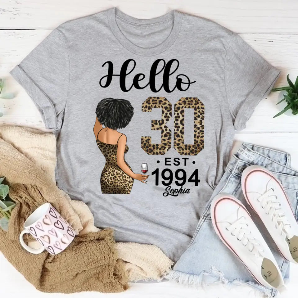 30th Birthday Shirts For Her, Personalised 30th Birthday Gifts, 1994 T Shirt, 30 And Fabulous Shirt, 30th Birthday Shirt Ideas, Gift Ideas 30th Birthday Woman