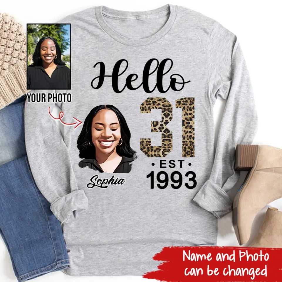31st Birthday Shirts, Custom Birthday Shirts, Turning 31 Shirt, Gifts For Women Turning 31, 31 And Fabulous Shirt, 1993 Shirt, 31st Birthday Shirts For Her