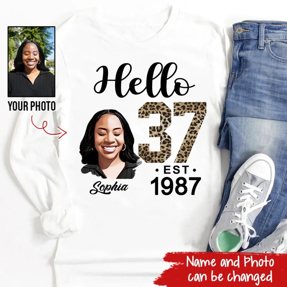 37th Birthday Shirts, Custom Birthday Shirts, Turning 37 Shirt, Gifts For Women Turning 37, 37 And Fabulous Shirt, 1987 Shirt, 37th Birthday Shirts For Her