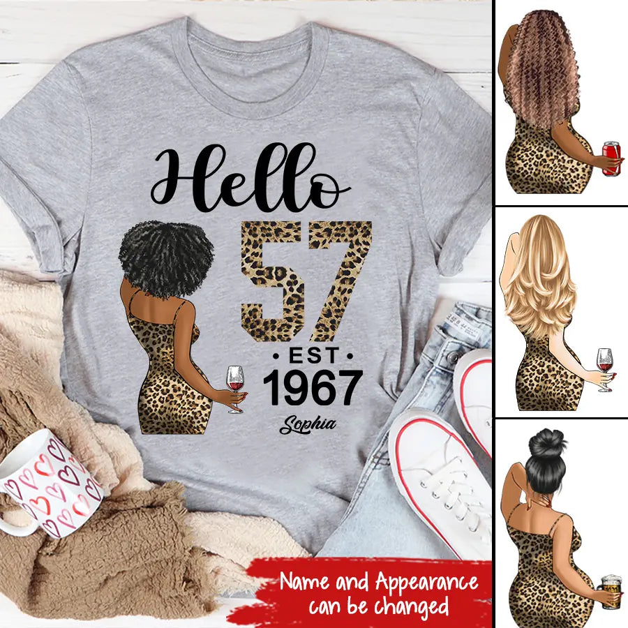 Chapter 57, Fabulous Since 1967 57th Birthday Unique T Shirt For Woman, Custom Birthday Shirt, Her Gifts For 57 Years Old , Turning 57 Birthday Cotton Shirt HIEN