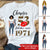 53rd birthday shirts for her, Personalised 53rd birthday gifts, 1971 t shirt, 53 and fabulous shirt, 53rd birthday shirt ideas, gift ideas 53rd birthday woman-HCT