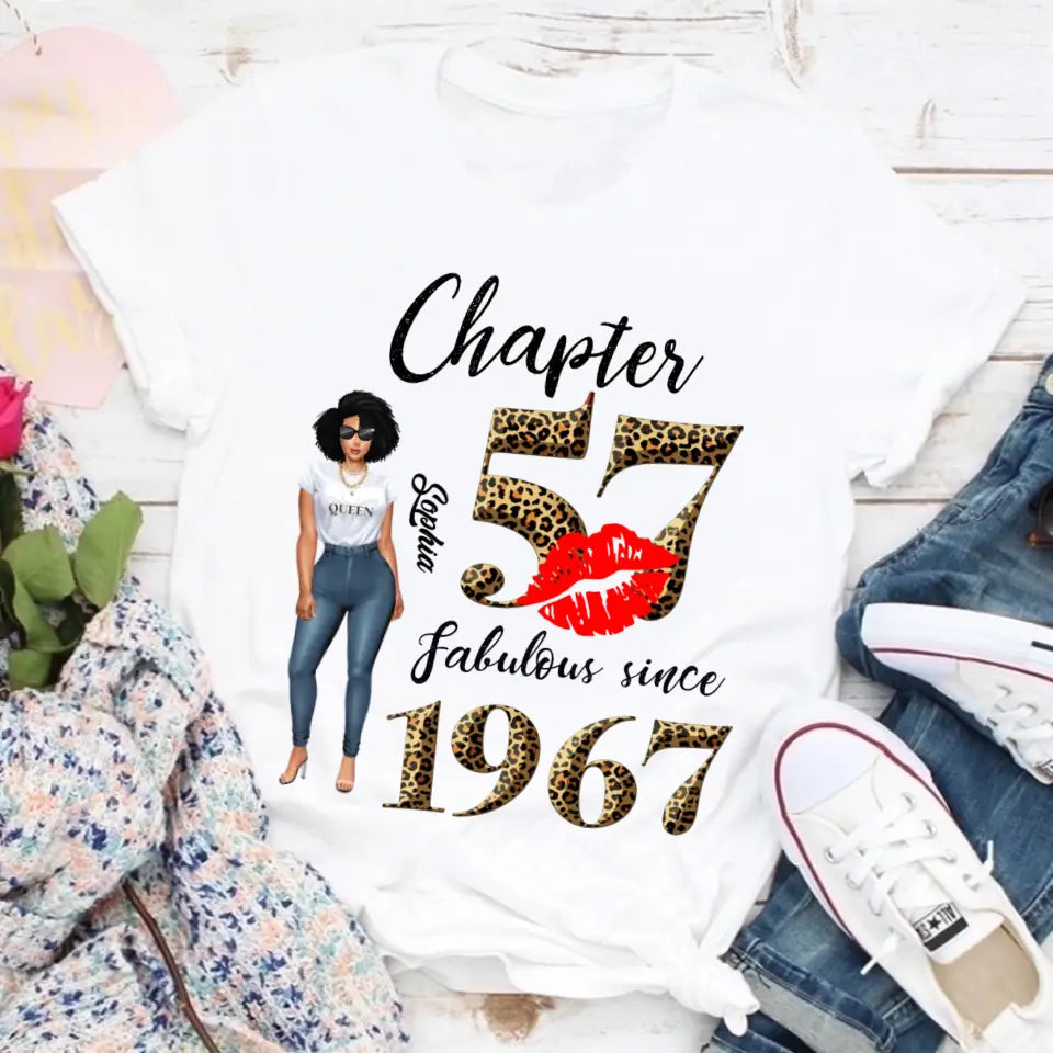 57th birthday shirts for her, Personalised 57th birthday gifts, 1967 t shirt, 57 and fabulous shirt, 57th birthday shirt ideas, gift ideas 57th birthday woman