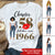 58th birthday shirts for her, Personalised 58th birthday gifts, 1966 t shirt, 58 and fabulous shirt, 58th birthday shirt ideas, gift ideas 58th birthday woman-HCT