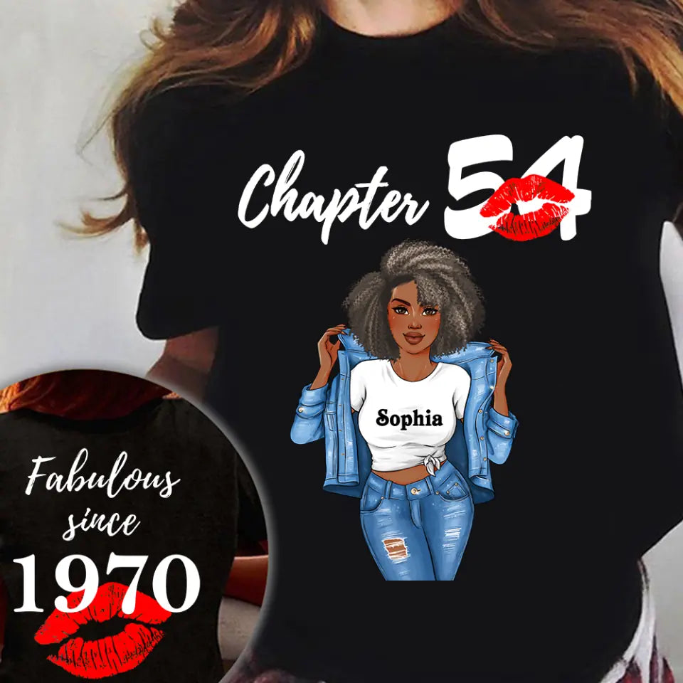 Personalized 54th birthday gifts ideas 54th birthday shirt for her back in 1970 turning 54 shirts 54 birthday t shirts for woman