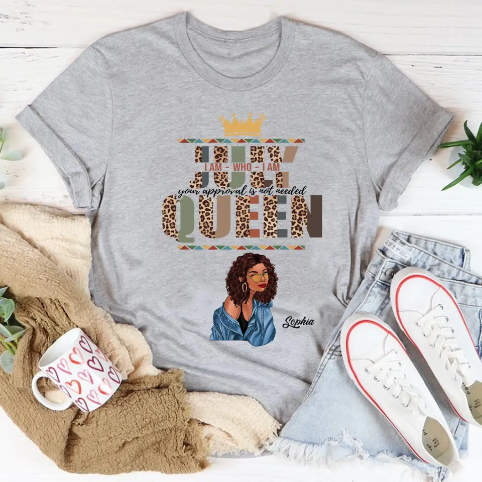 July Birthday Shirt, Custom Birthday Shirt, Queens Born In July, July Birthday Gifts, July shirts for Woman-YPT-ALK