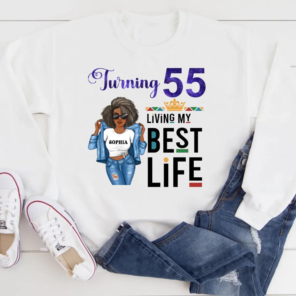 Chapter 55, Fabulous Since 1969 55th Birthday Unique T Shirt For Woman, Custom Birthday Shirt, Her Gifts For 55 Years Old , Turning 55 Birthday Cotton Shirt - YPT-ALK