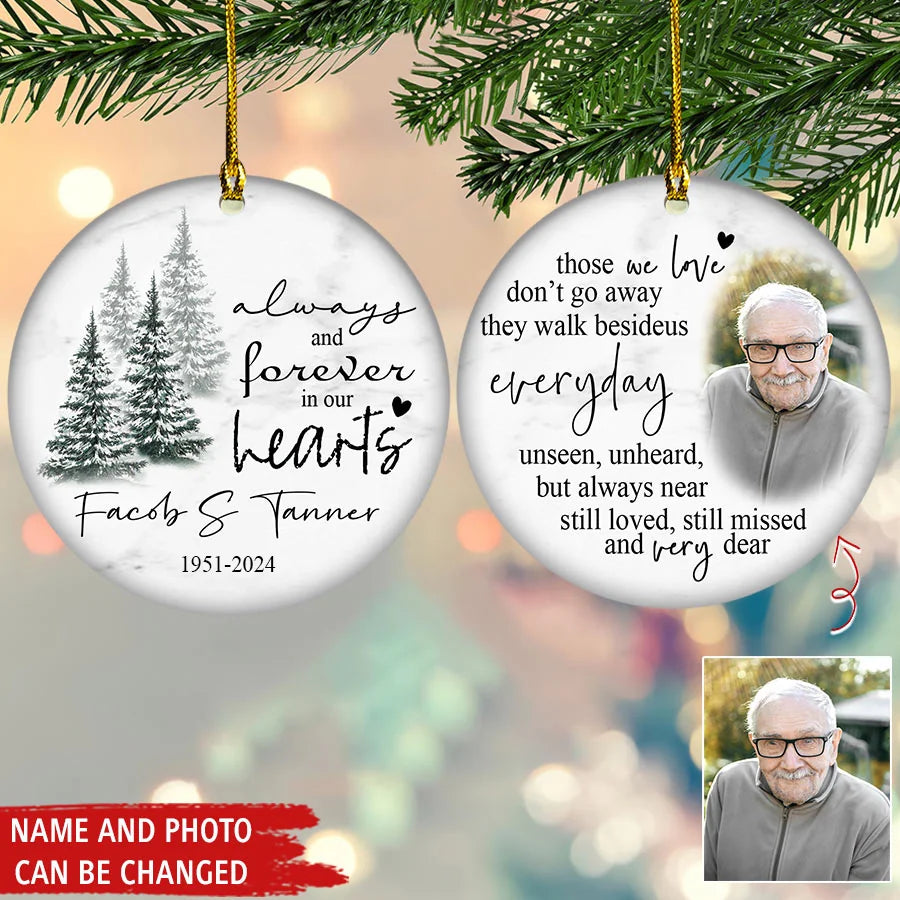 Personalized Memorial Ornaments With Picture, Cardinal Christmas Ornaments, Memorial Ornaments For Loss Of Loved One, Personalized Memorial Ornaments, Photo Memorial Ornaments, Memorial Gifts For Loss