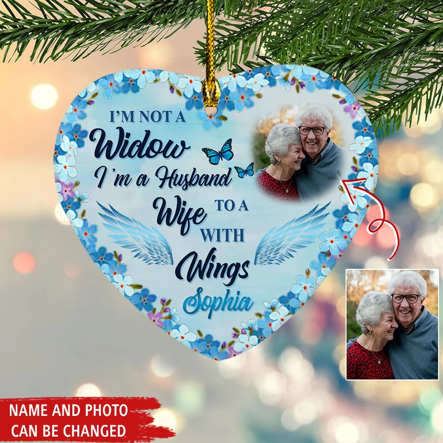 Personalized Memorial Ornaments for Loss of Loved One, Cardinal Christmas Ornaments, Memorial Christmas Ornament, Memorial Christmas Ornament Dad Mom, Memorial Gifts for Loss