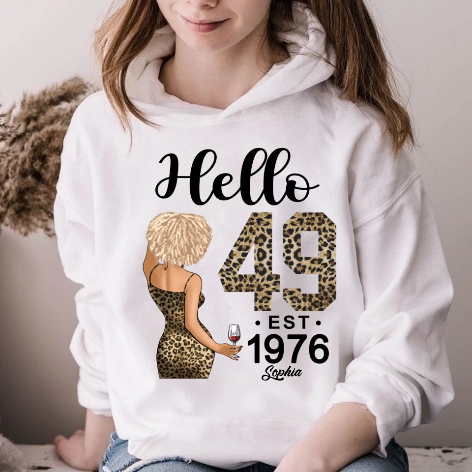 49th Birthday Shirts, Custom Birthday Shirts, Turning 49 Shirt, Gifts For Women Turning 49, 49 And Fabulous Shirt, 1976 Shirt, 49th Birthday Shirts For Her, It&#39;s My 49 Birthday