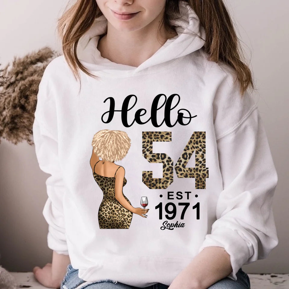 Chapter 54, Fabulous Since 1971 54th Birthday Unique T Shirt For Woman, Custom Birthday Shirt, Her Gifts For 54 Years Old , Turning 54 Birthday Cotton Shirt