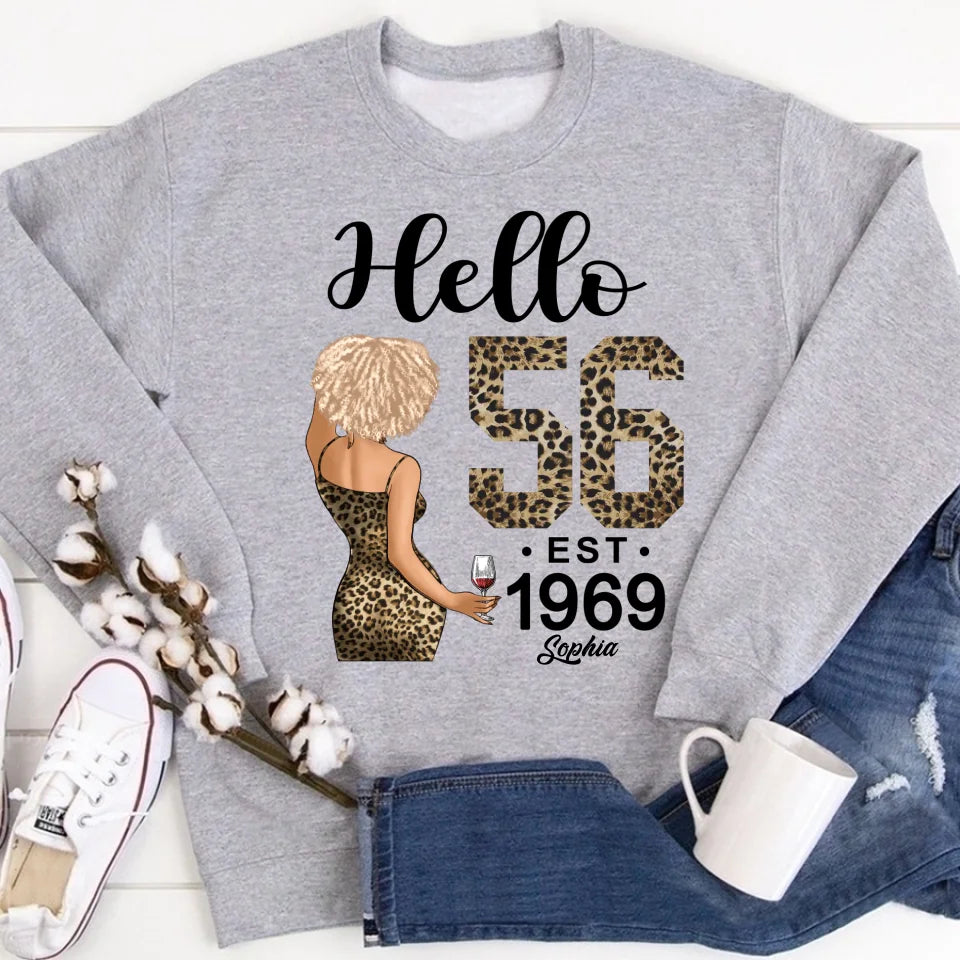 Chapter 56, Fabulous Since 1969 56th Birthday Unique T Shirt For Woman, Custom Birthday Shirt, Her Gifts For 56 Years Old , Turning 56 Birthday Cotton Shirt