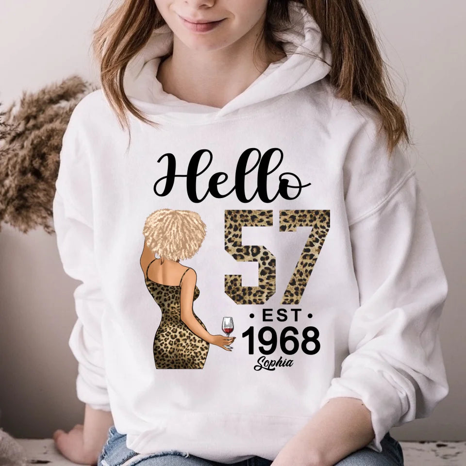 Chapter 57, Fabulous Since 1968 57th Birthday Unique T Shirt For Woman, Custom Birthday Shirt, Her Gifts For 57 Years Old , Turning 57 Birthday Cotton Shirt