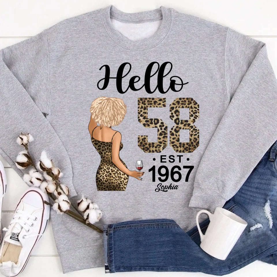 Chapter 58, Fabulous Since 1967 58th Birthday Unique T Shirt For Woman, Custom Birthday Shirt, Her Gifts For 58 Years Old , Turning 58 Birthday Cotton Shirt