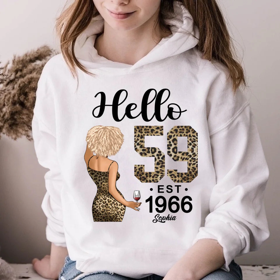 Chapter 59, Fabulous Since 1966 59th Birthday Unique T Shirt For Woman, Custom Birthday Shirt, Her Gifts For 59 Years Old , Turning 59 Birthday Cotton Shirt